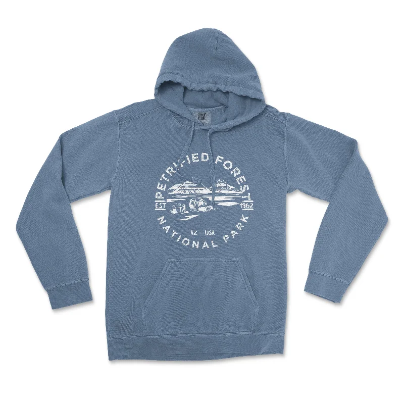 Effortless Wear Petrified Forest National Park Comfort Colors Hoodie