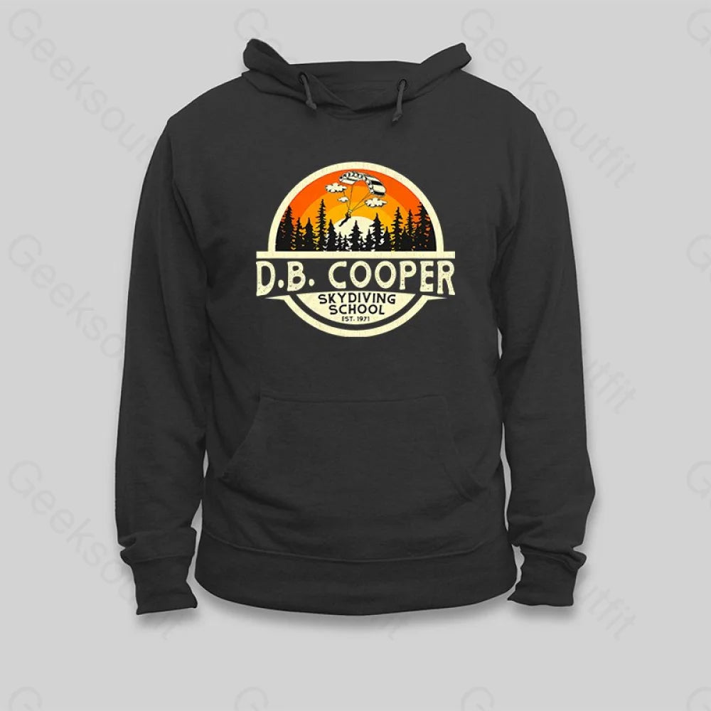 Easygoing Style D B Coopers Skydiving School Portland Oregon Hoodie