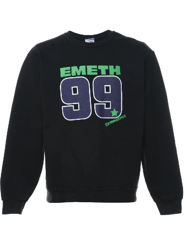 Innovative Design Emeth Printed Sweatshirt - M