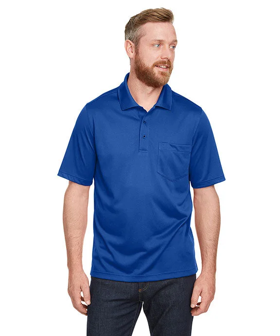 Advanced Customization M348P - Harriton Mens Advantage Snag Protection Plus IL Pocket Polo Shirt | True Royal Advanced Customization M348P - Harriton Mens Advantage Snag Protection Plus IL Pocket Polo Shirt | True Royal