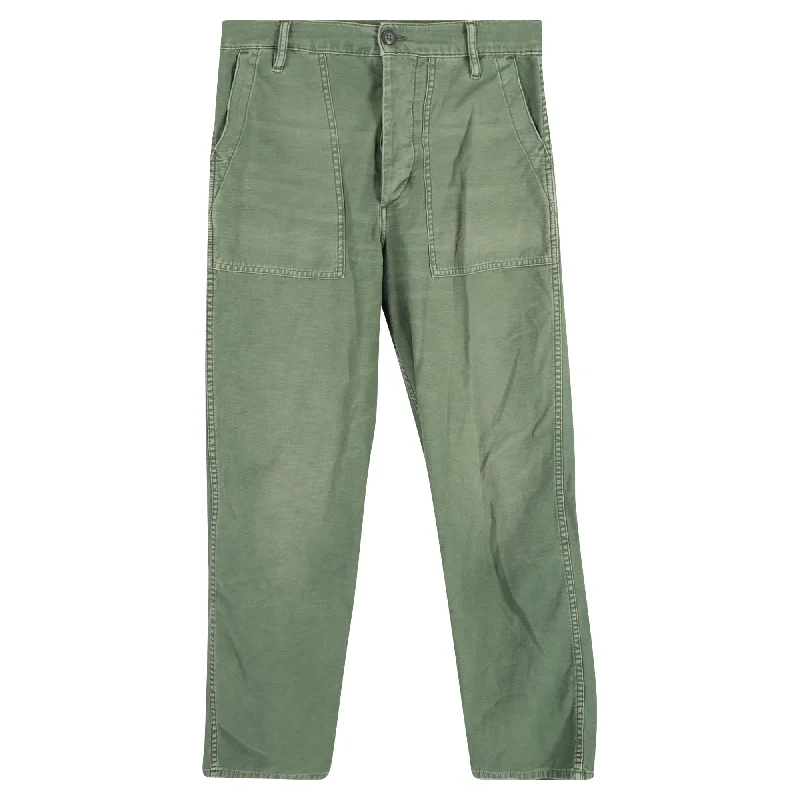 Design Must-have Polo Ralph Lauren Utility Trousers in Green Cotton