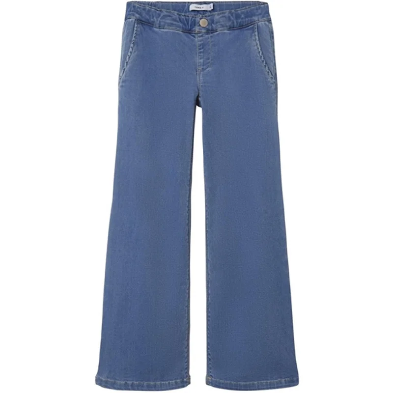 Fashion Selection Name it Light Blue Denim Salli Wide Jeans Noos