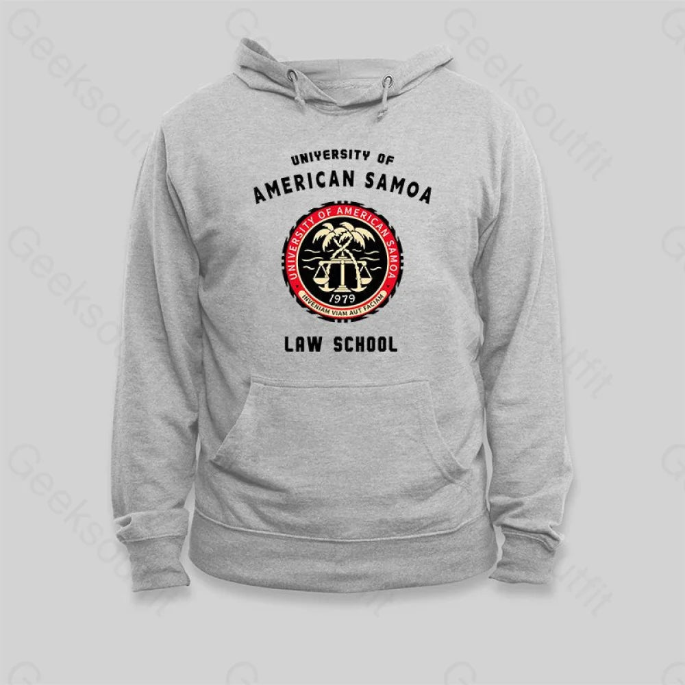 Casual Chic Wear Albuquerque american samoa law school 1979 Hoodie