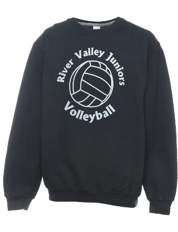 Elegant Wear River Valley Juniors Volleyball Printed Sweatshirt - M