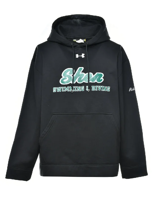 Street Fashion Under Armour Printed Hoodie - M