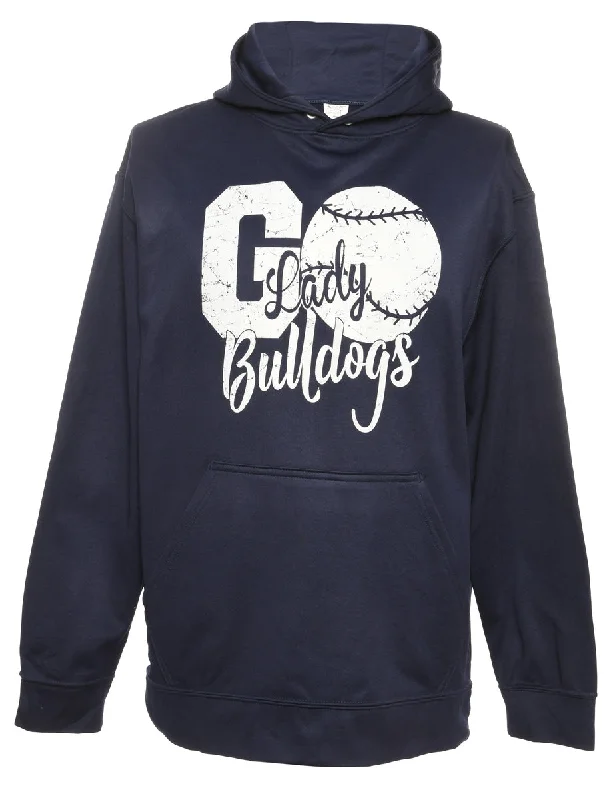 Warm Winter Series Augusta Hooded Sports Navy Sweatshirt - M