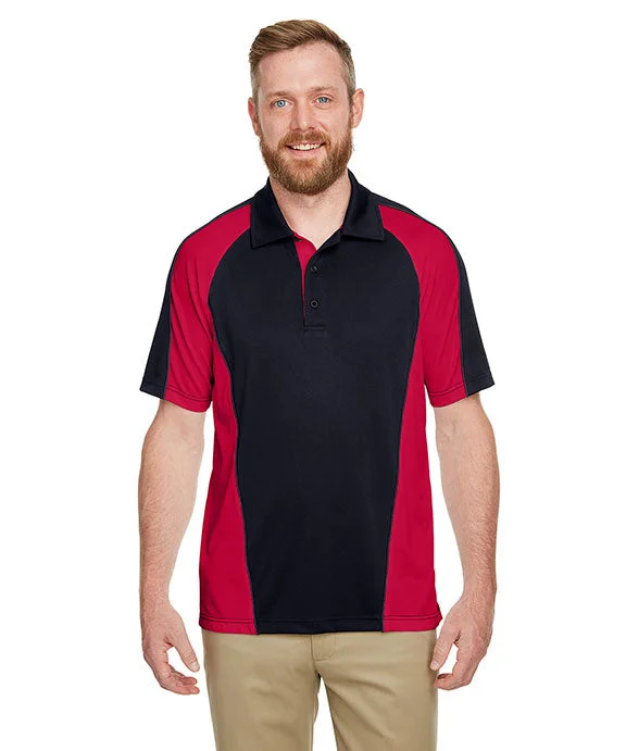 Unique Design M385 - Harriton Mens Advantage Snag Protection Plus IL Colorblock Polo Shirt