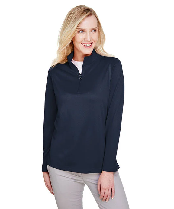 Cozy Fashion Trends M748W - Harriton Ladies Advantage Snag Protection Plus Quarter-Zip | Dark Navy Cozy Fashion Trends M748W - Harriton Ladies Advantage Snag Protection Plus Quarter-Zip | Dark Navy