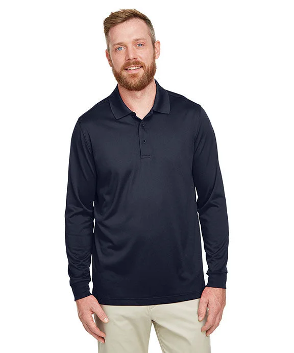Soft Relaxation Wear M348LT - Harriton Mens Tall Advantage Long Sleeve Snag Protection Plus IL Polo Shirt | Dark Navy Soft Relaxation Wear M348LT - Harriton Mens Tall Advantage Long Sleeve Snag Protection Plus IL Polo Shirt | Dark Navy