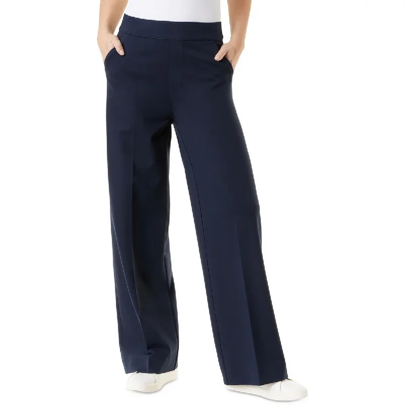 Exquisite Design Womens High Rise Shaping Wide Leg Pants