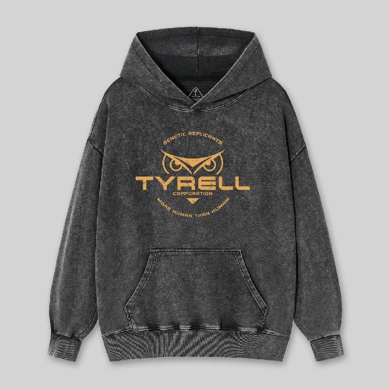 Elegant Dressing Fictional Blade Runner Brand Geek Washed Hoodie
