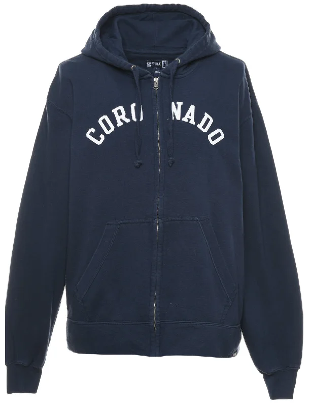 Weekend Comfort Wear Navy Coronado Hoodie - L