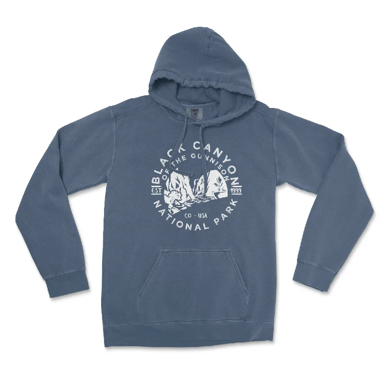 Trendy Traveler Black Canyon of the Gunnison National Park Comfort Colors Hoodie
