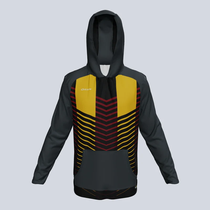 Comfy Chic Long Sleeve Lightweight Razor Hoodie w/pocket