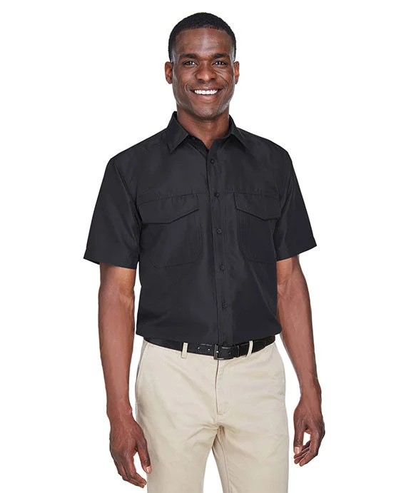 All-Day Comfort M580 - Harriton Mens Key West Short-Sleeve Performance Staff Shirt