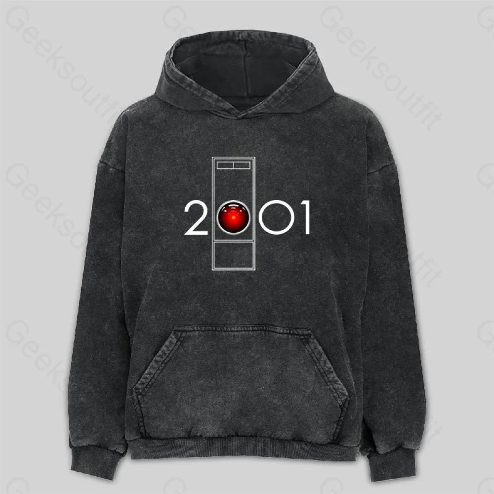 Elegant And Lazy 2001 - HAL Washed Hoodie