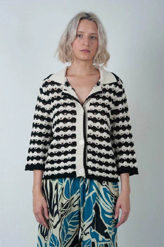 Weekend Style Cotton Cablé Jacket