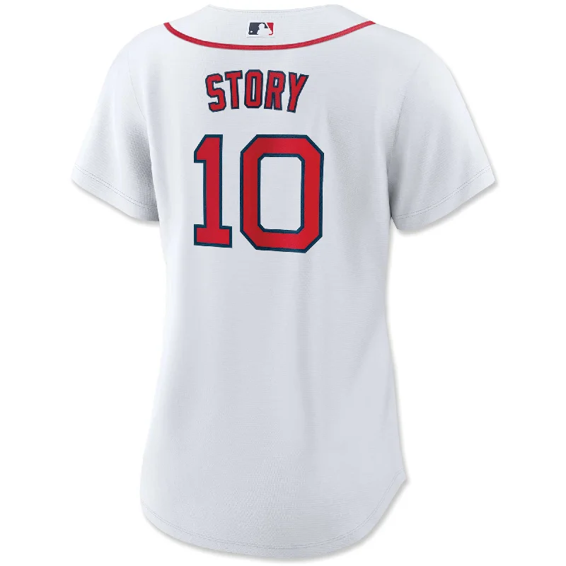 Creative Prints Ladies Nike Replica Home Jersey - White - Story #10