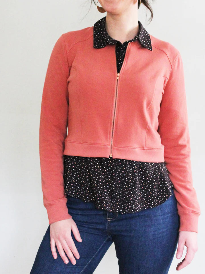 Editorial Design PDF Pattern - Lulu Cardigan | Pattern Scout