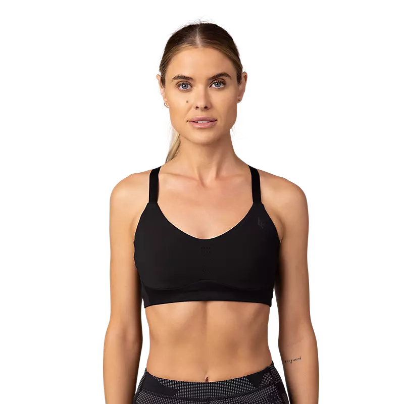 Celebrity Style Fox Racing Women's Tecbase Sports Bra
