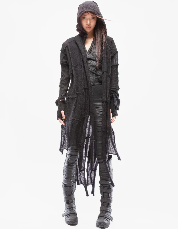 Trendy Dresses CARDIGAN UNION BLACK