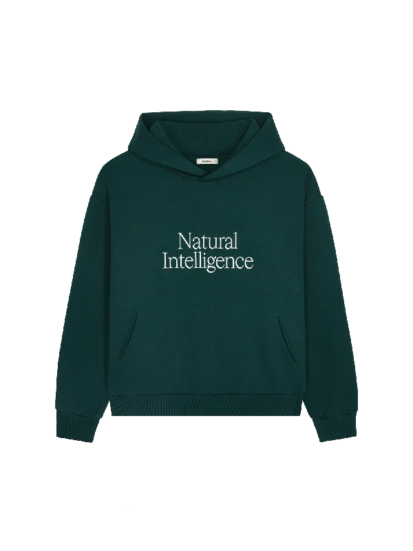 Womens 365 Heavyweight Natural Intelligence Hoodie—foliage green