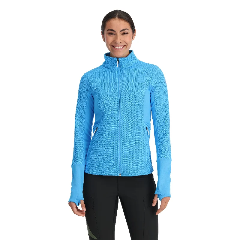 Womens Bandita Full Zip - Aether Blue