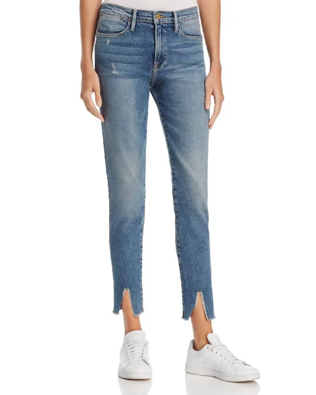 Le High Skinny Split Jean In Beckett