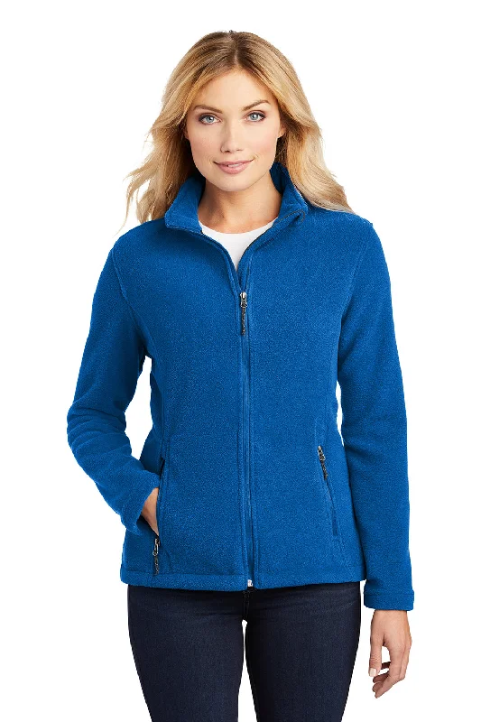 Port Authority Womens Full Zip Fleece Jacket - True Royal Blue