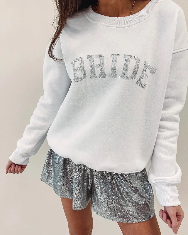 Rhinestone Bride Pullover