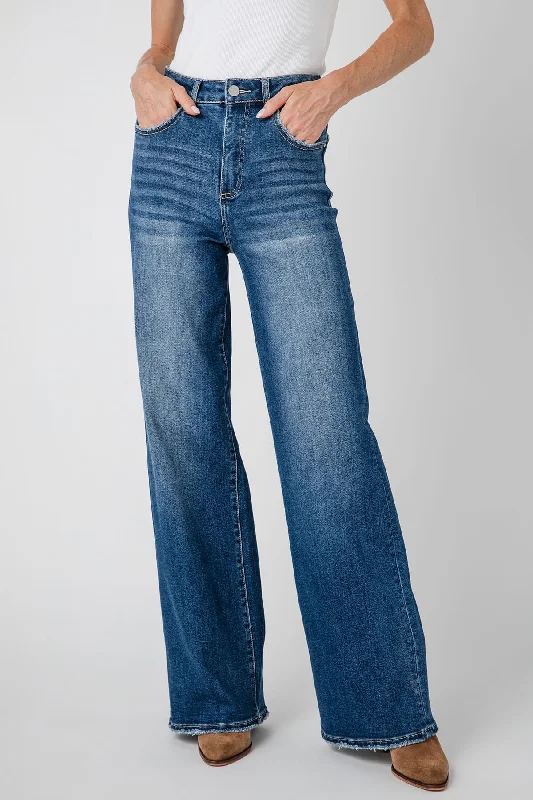 Risen Maureen High Rise Wideleg Jeans