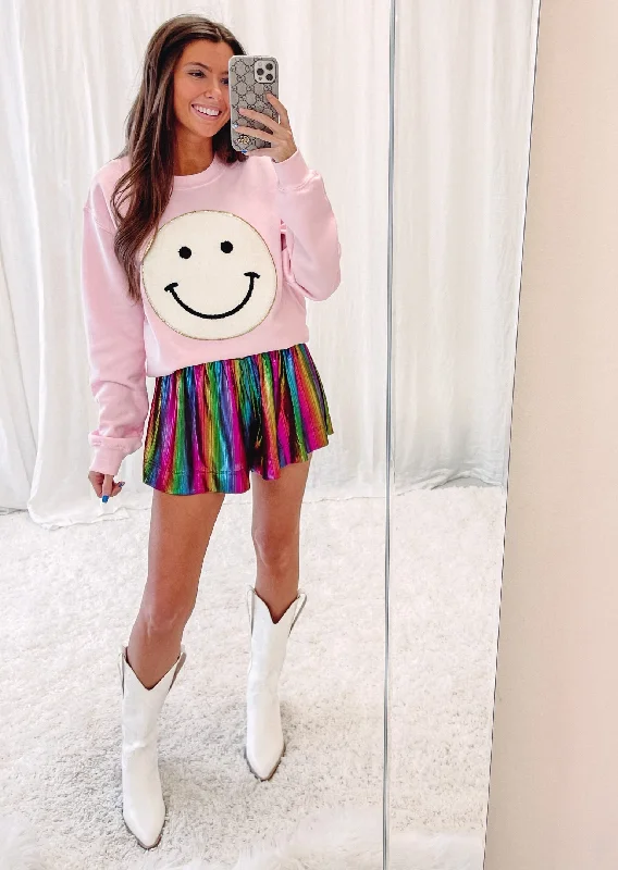 Smile Patch Pullover