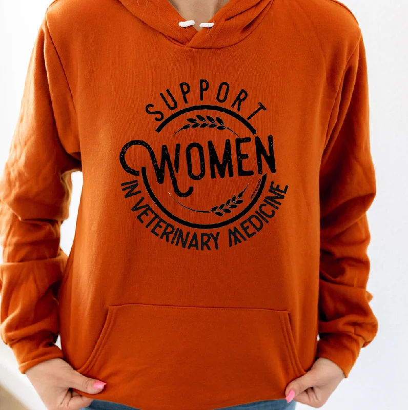 Support Women in Veterinary Medicine Hoodie (S-3XL) Unisex - Multiple Colors!