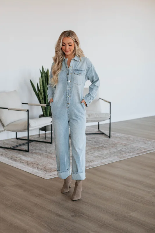 Andi Denim Jumpsuit