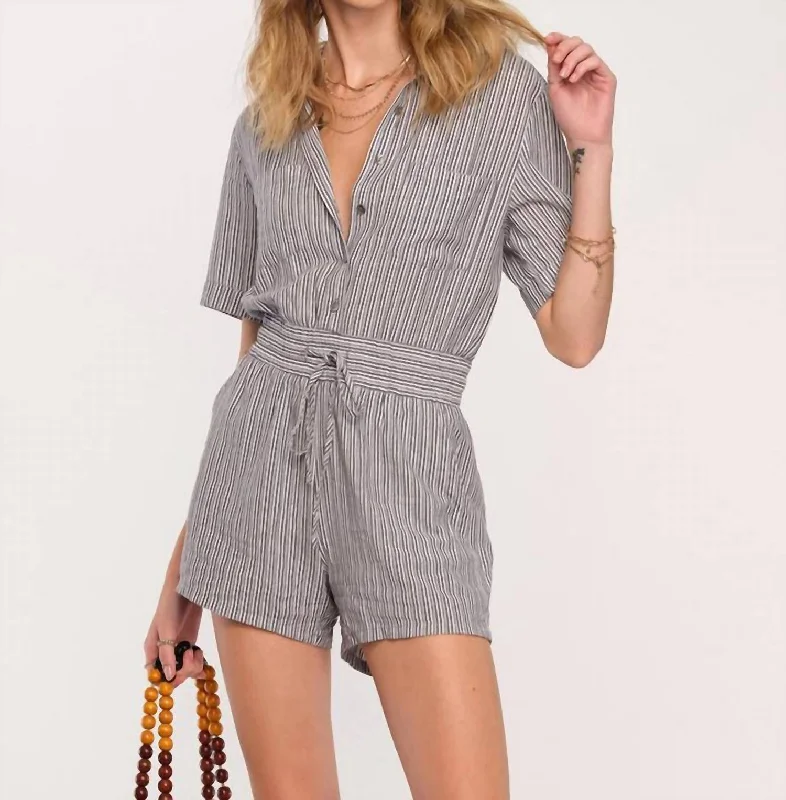 Fontana Romper In Grey