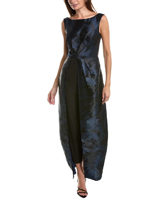 Kay Unger Amal Walk Thru Jumpsuit