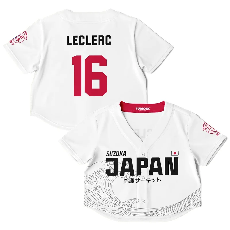 Leclerc - Suzuka "Great Wave" Crop Top