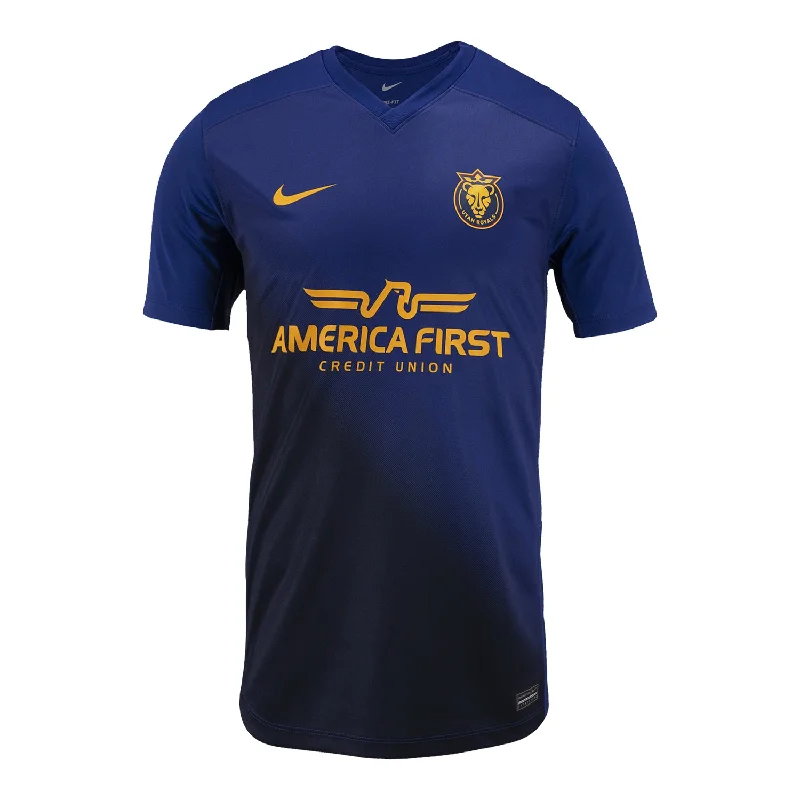 Effortless Comfort Youth Nike 2024 Utah Royals FC Secondary Mountain Heir Replica Jersey