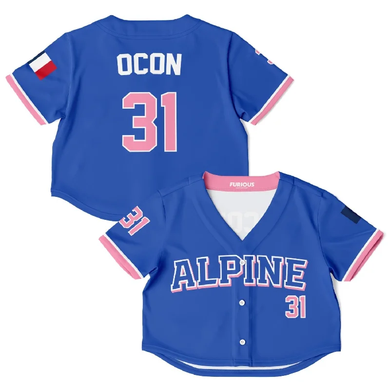 Ocon - Away Crop Top Jersey