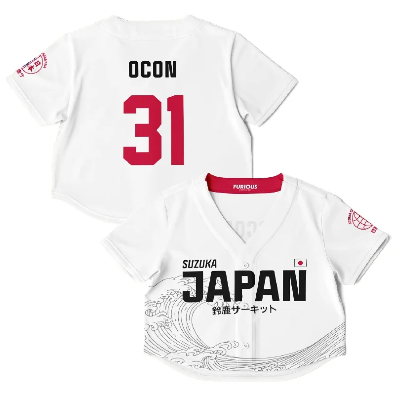 Ocon - Suzuka "Great Wave" Crop Top