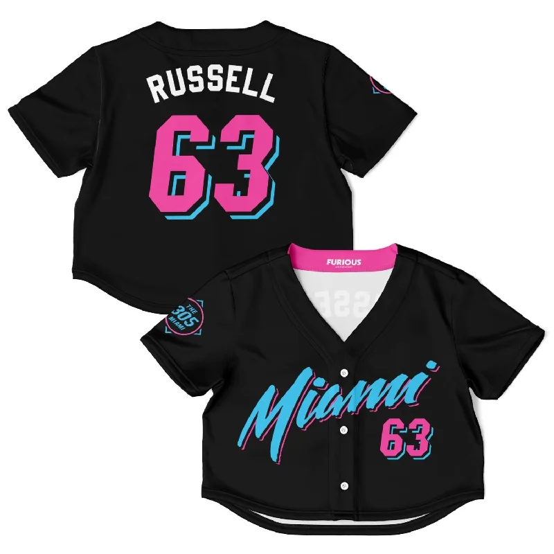 Russell - Vice City Crop Top Jersey