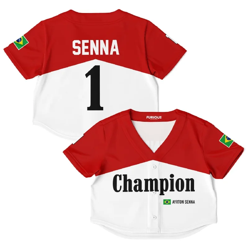 Senna - Iconic Livery Crop Top Jersey