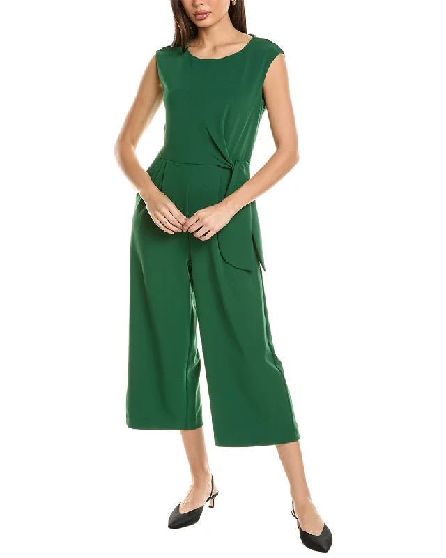 Tahari ASL Cropped Jumpsuit