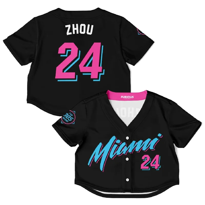 Zhou - Vice City Crop Top Jersey