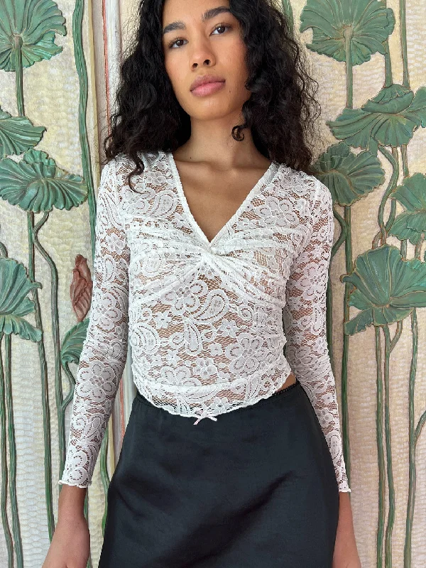 Aurelia Top - Vanilla Lace