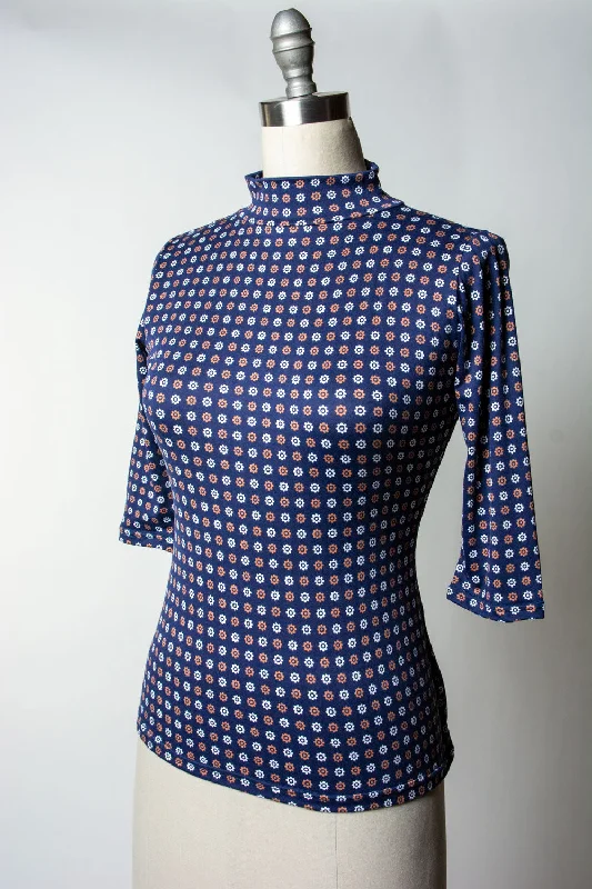 Denise Top 3/4 Sleeve - Cafe Fleur Dot *sale