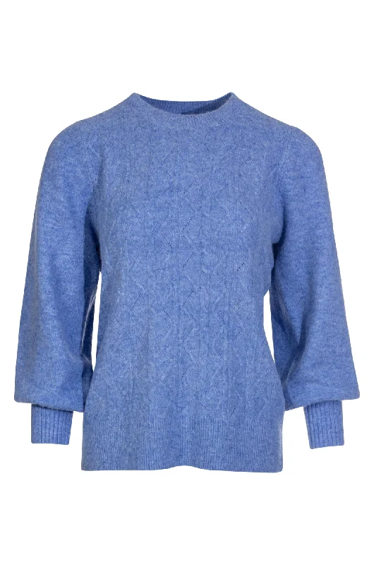 Faux Mohair Blend Jersey | SKY MARLE | 6852ZZ