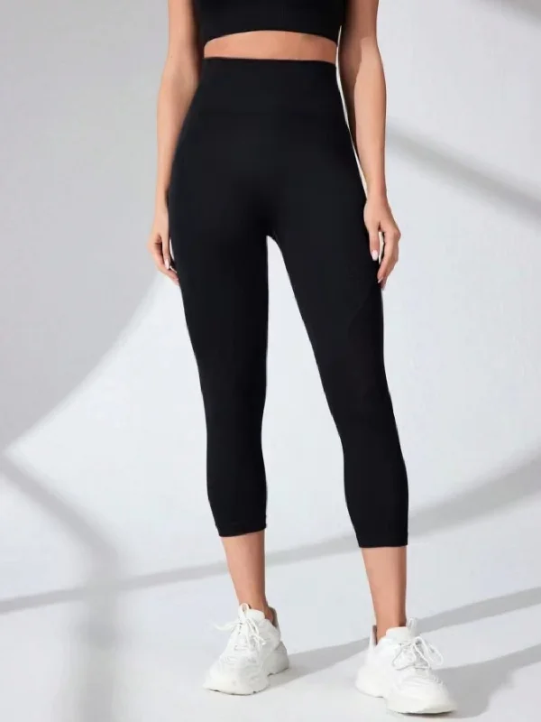 Luxury Customization High Waist Cropped Active Leggings