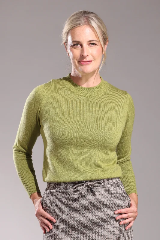 Touch of Wool Jersey | CHARTREUSE | 6349ZZ