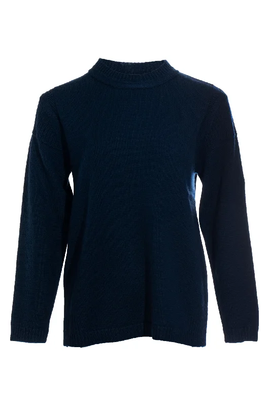 100% Wool Jumper | NAVY | 9010ZZ